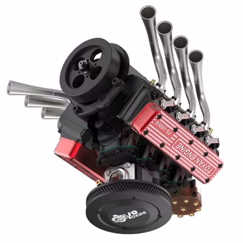 Model Kit V8 Engine - 토얀 V8 가스 4행정 엔진 28cc