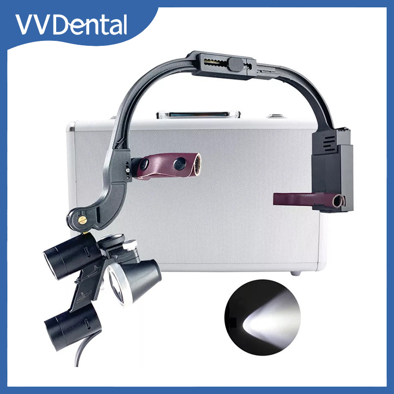 Magnifier With Light - 치과 LED 헤드 라이트 램프 2.5X