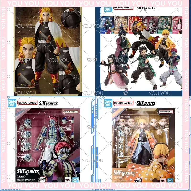 Model Kit Zenitsu - 반다이 SHF 데몬 슬레이어 모델 키트