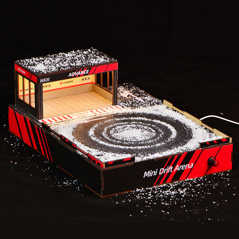 Model Kit Diorama - 1:64 스케일 DIY 드리프트 트랙 디오라마