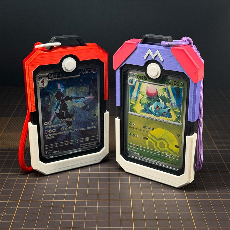 Model Kit Pokemon - 포켓몬 보드 게임용 포켓볼 수직 카드