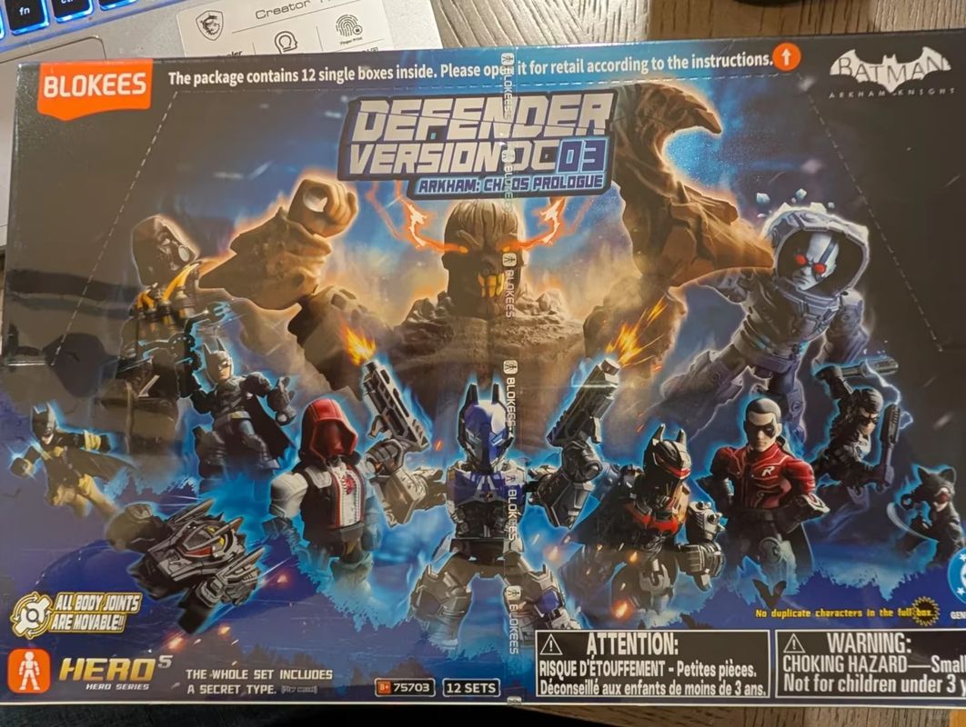 Model Kit Blokees - 재고 있음 블로키즈 DC 디펜더 버전