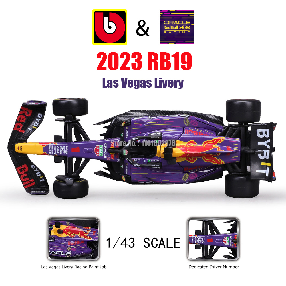 Model Kit Ferrari - Bbugo 1:43 2023 F1 레드불 레이싱