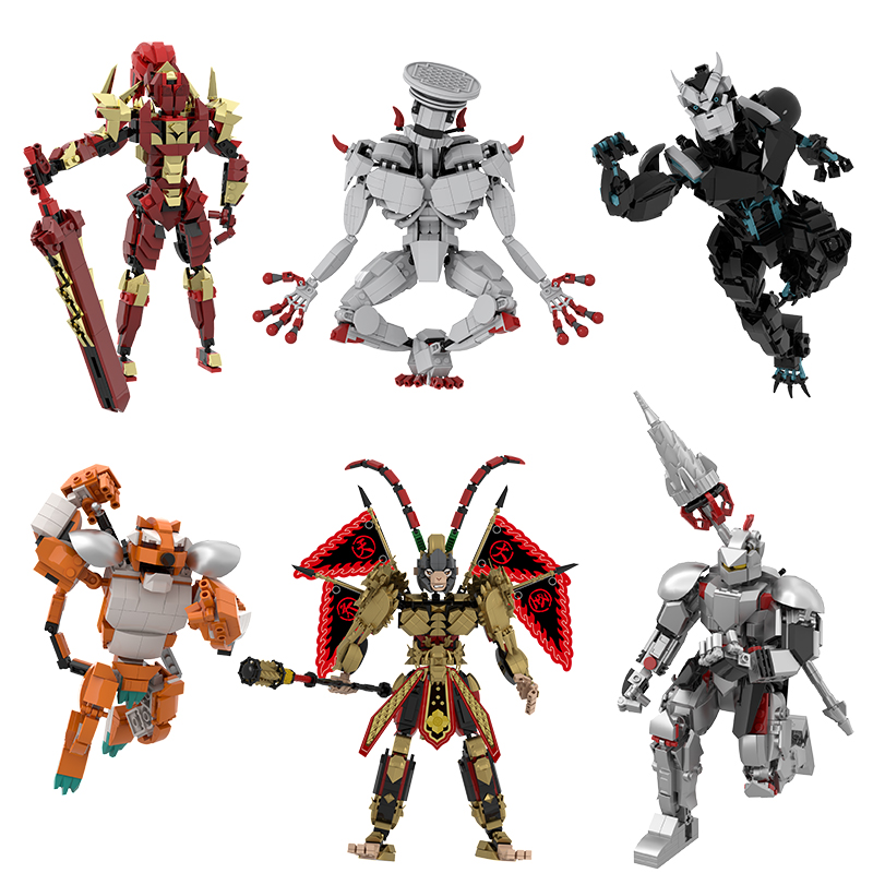 Model Kit Kaiju 8 - 새로운 몬스터 시리즈 조립 휴대용 테이블
