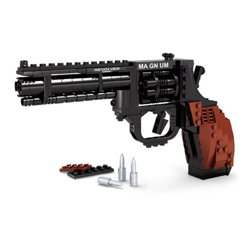 Model Kit Revolver - Ausini SWAT 매그넘 리볼버 권총 파워