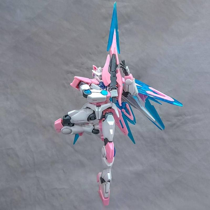 00Qan HG 1/144 고양이 귀 버전 핑크 블루  - Model Kit Jms 리뷰 및 가격