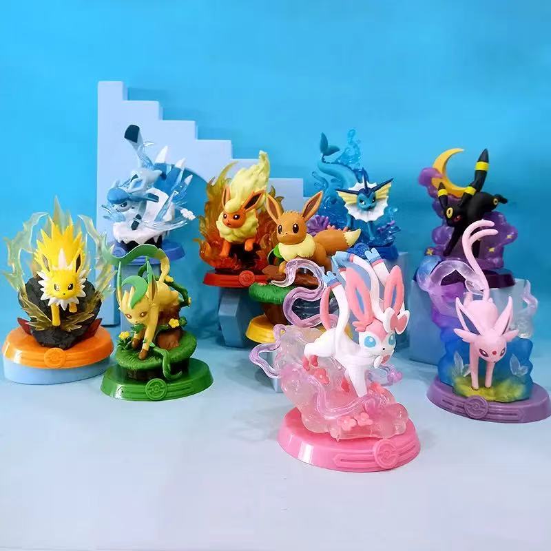 애니메이션 포켓몬 펀리즘 어드벤처 이브이 패밀리 슈트  - Model Kit Pokemon 리뷰 및 가격