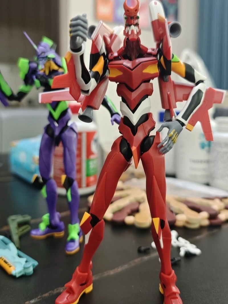 블록스 에반게리온 EVA 프로덕션 모델 02 액션 피규 - Model Kit Eva 02 리뷰 및 가격