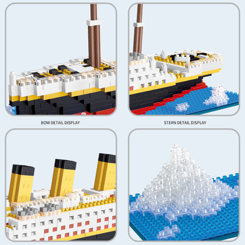 타이타닉 배 모형 어린이 장난감 생일 선물 조립식 블록 - Model Kit Titanic 리뷰 및 가격