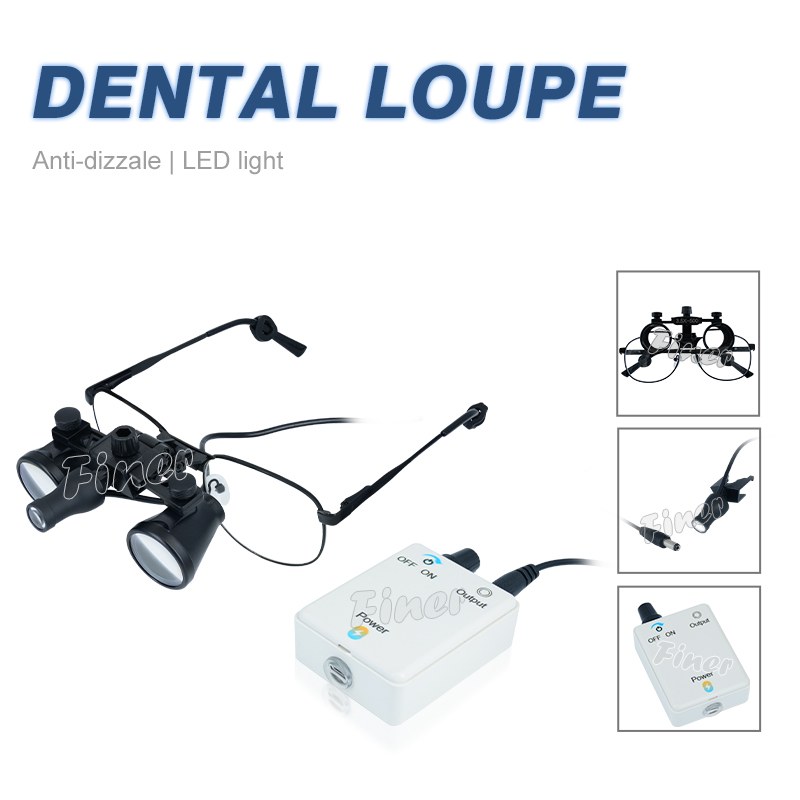 파인어 치과 확대경 3.5배율 치과용 루페 조명 포함  - Magnifier With Light 리뷰 및 가격
