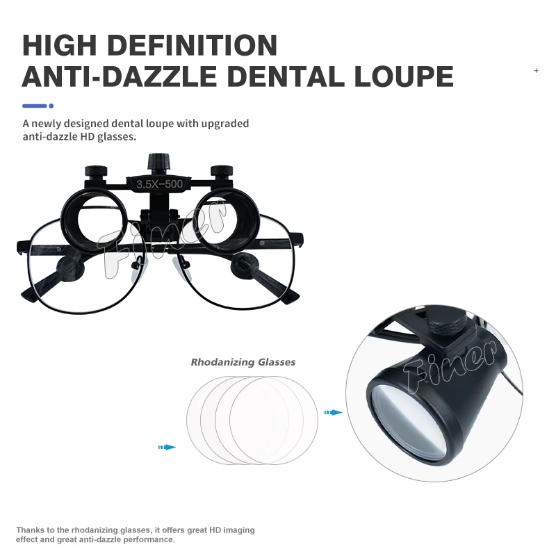 파인어 치과 확대경 3.5배율 치과용 루페 조명 포함  - Magnifier With Light 리뷰 및 가격