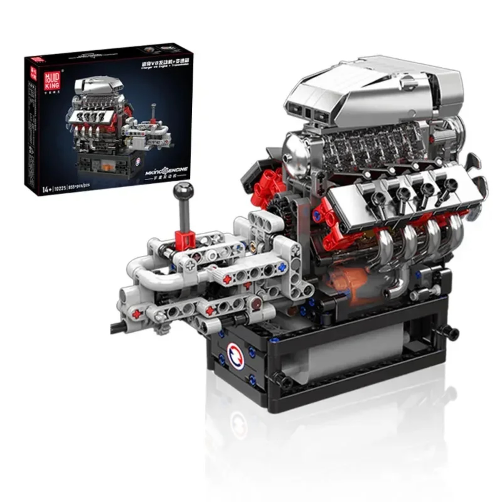 몰드 킹 10225 V8 엔진 모델 조립 키트 - 85 - Model Kit V8 Engine 리뷰 및 가격