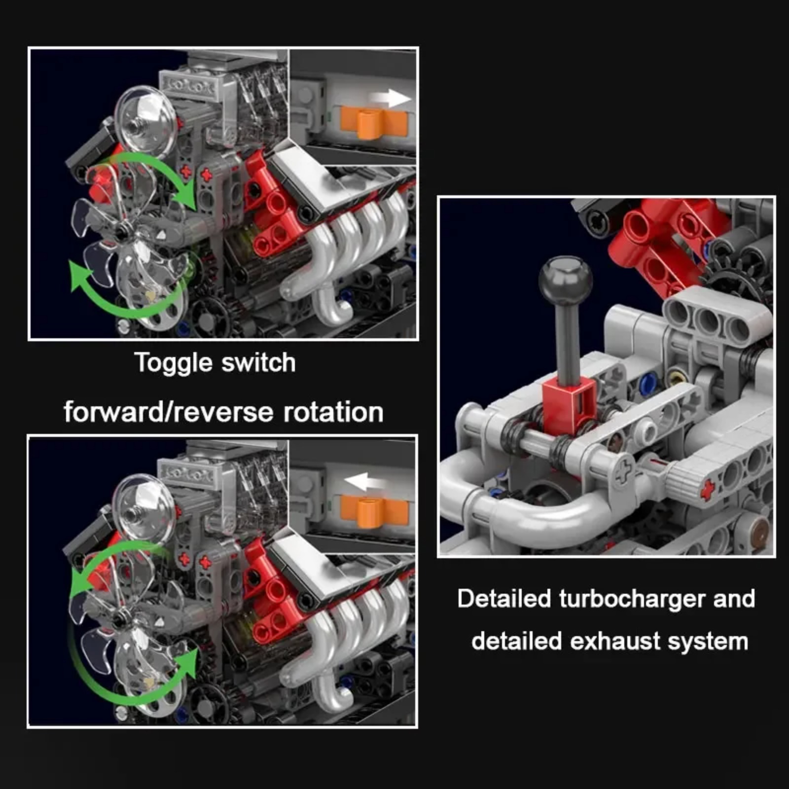 몰드 킹 10225 V8 엔진 모델 조립 키트 - 85 - Model Kit V8 Engine 리뷰 및 가격