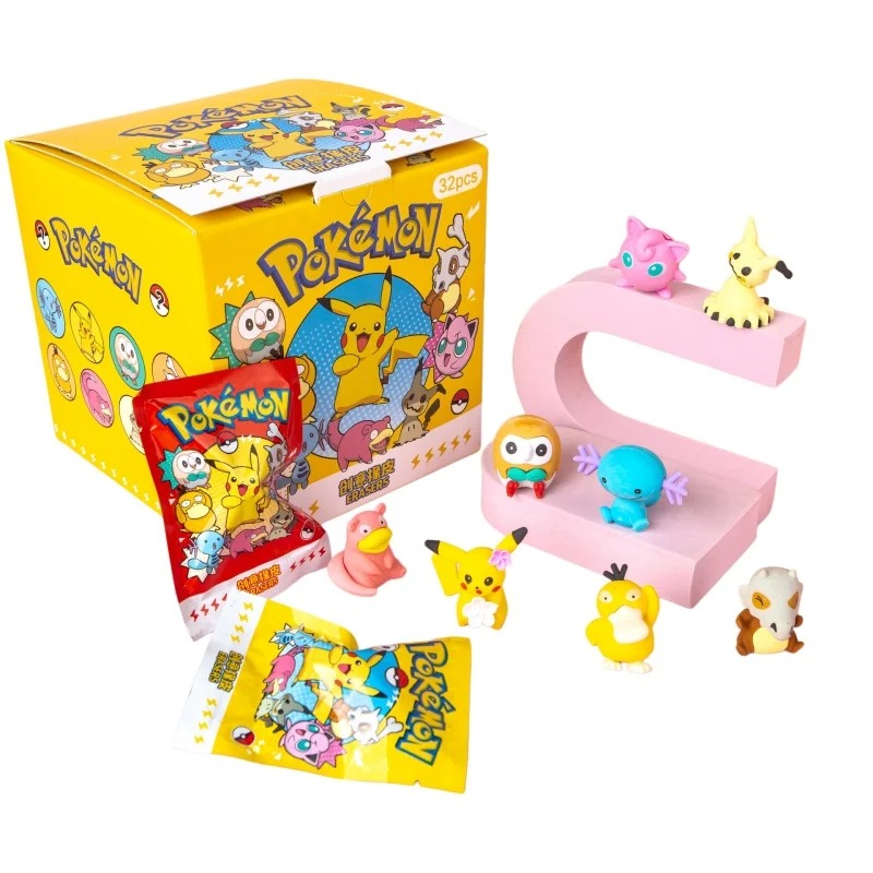 32개의 서프라이즈 가방, 피카츄 컬렉션 초안판, 만화 - Model Kit Pokemon 리뷰 및 가격