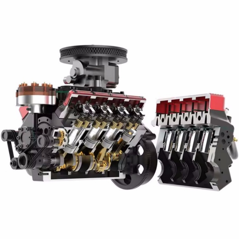 토얀 V8 가스 4행정 엔진 28cc 수냉식 엔진 모델 - Model Kit V8 Engine 리뷰 및 가격