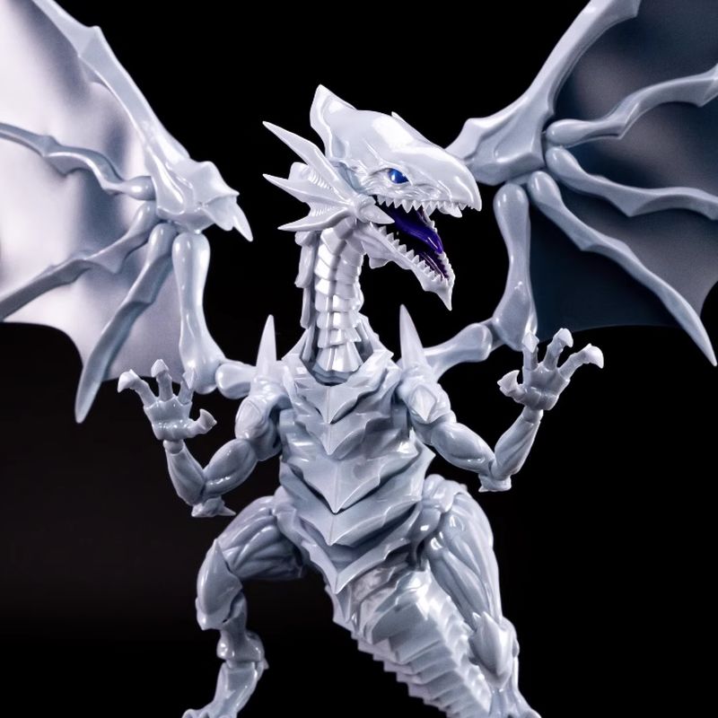 새로운 유기오 블루아이즈 화이트 드래곤 모델 금속 스프 - Model Kit Yugioh Bandai 리뷰 및 가격