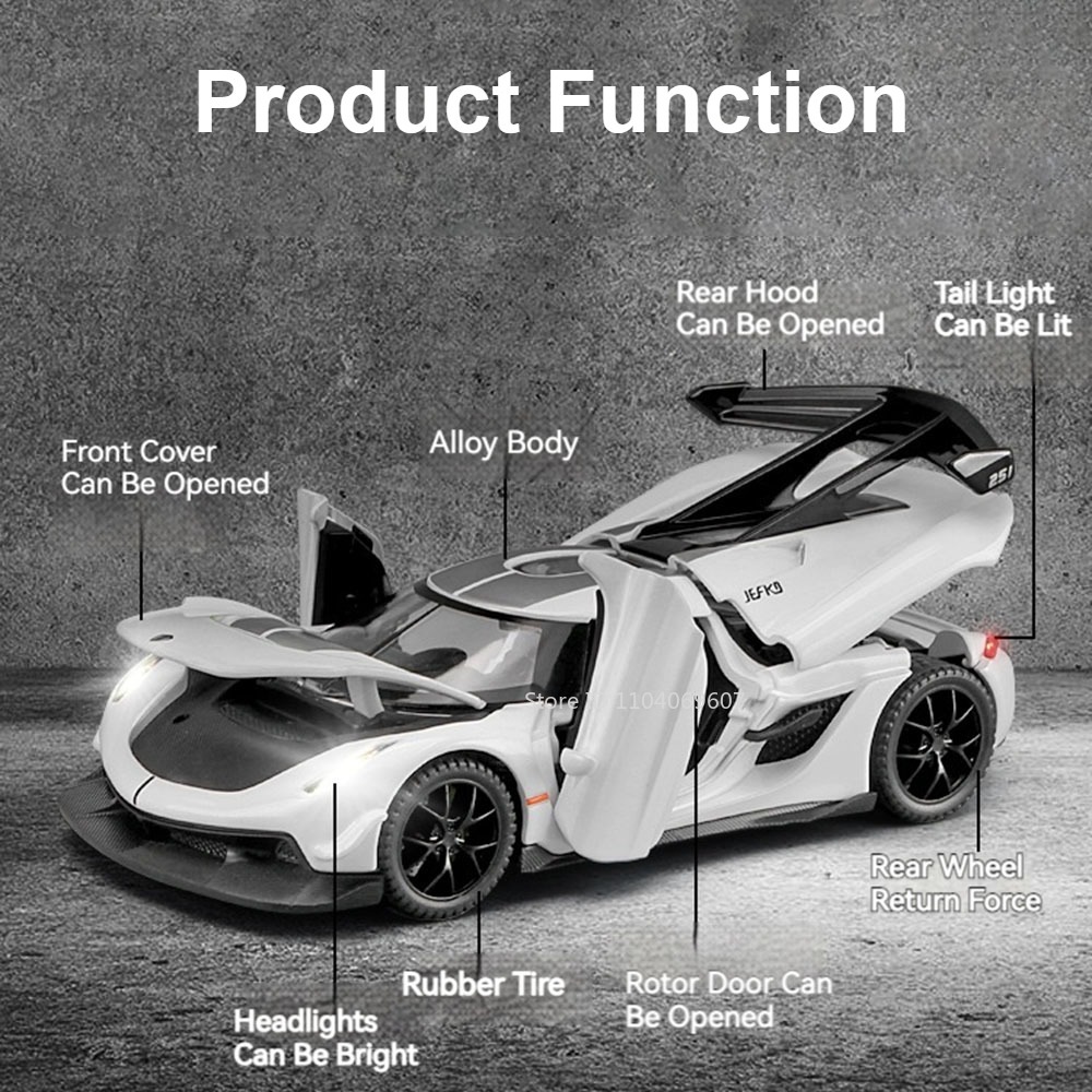 스케일 1:32 KNSG Jesko 자동차 모델 장난감 - Model Kit Ferrari 리뷰 및 가격