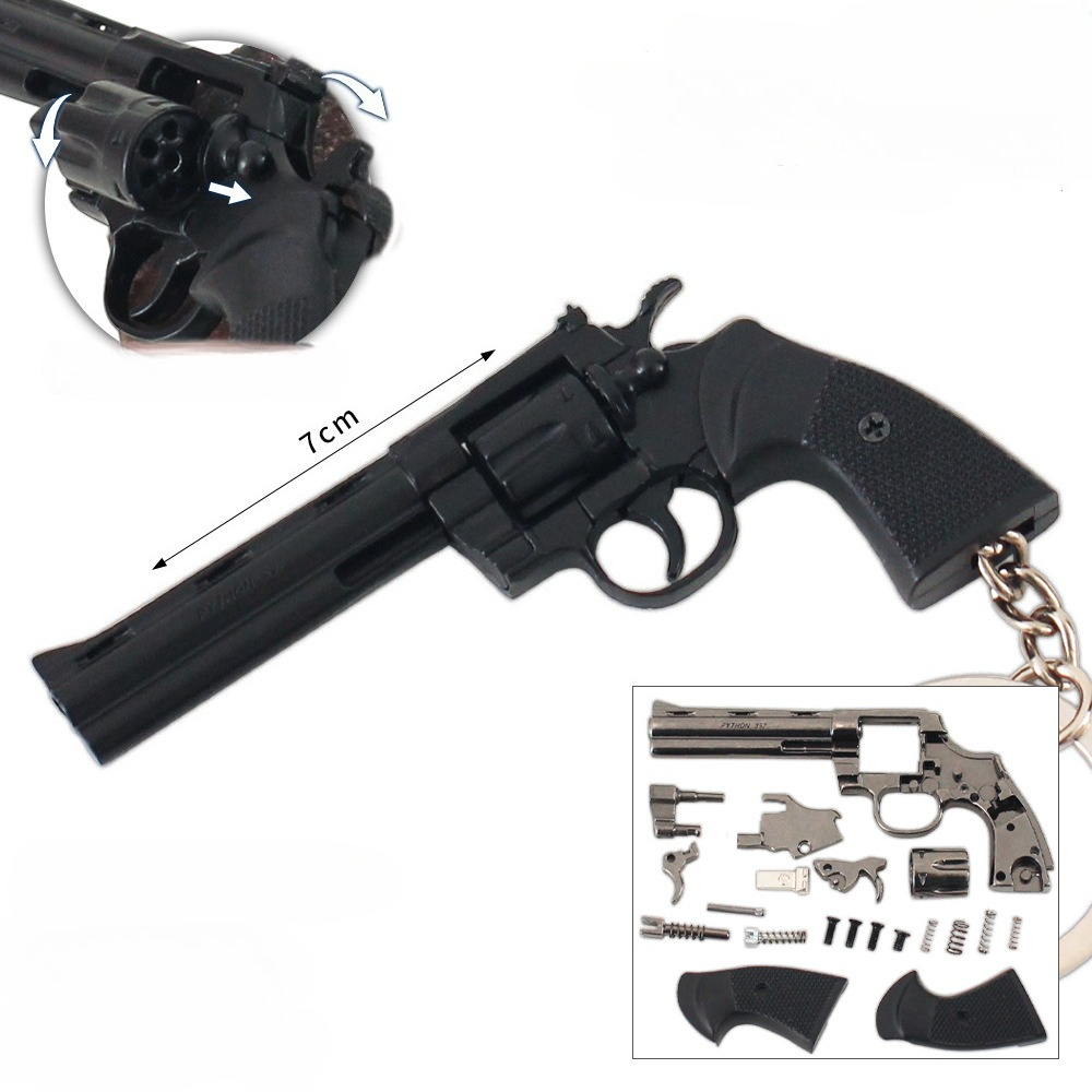 7.3cm/2.87in 미니 합금 작은 총 펜던트 1: - Model Kit Revolver 리뷰 및 가격