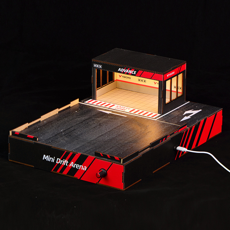1:64 스케일 DIY 드리프트 트랙 디오라마 (회전식 - Model Kit Diorama 리뷰 및 가격
