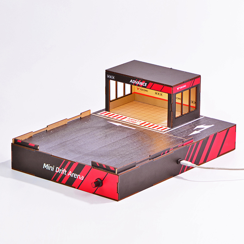 1:64 스케일 DIY 드리프트 트랙 디오라마 (회전식 - Model Kit Diorama 리뷰 및 가격