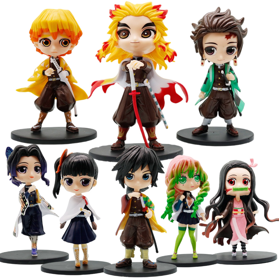 인기 애니메이션 데몬 슬레이어 블라인드 박스 피규어 네 - Model Kit Zenitsu 리뷰 및 가격