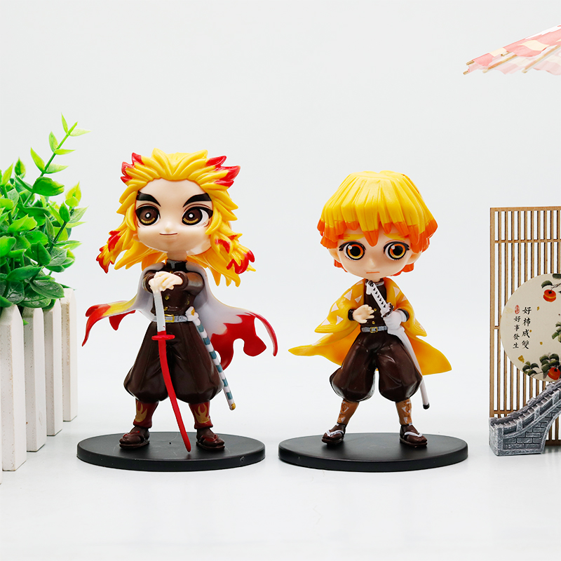인기 애니메이션 데몬 슬레이어 블라인드 박스 피규어 네 - Model Kit Zenitsu 리뷰 및 가격