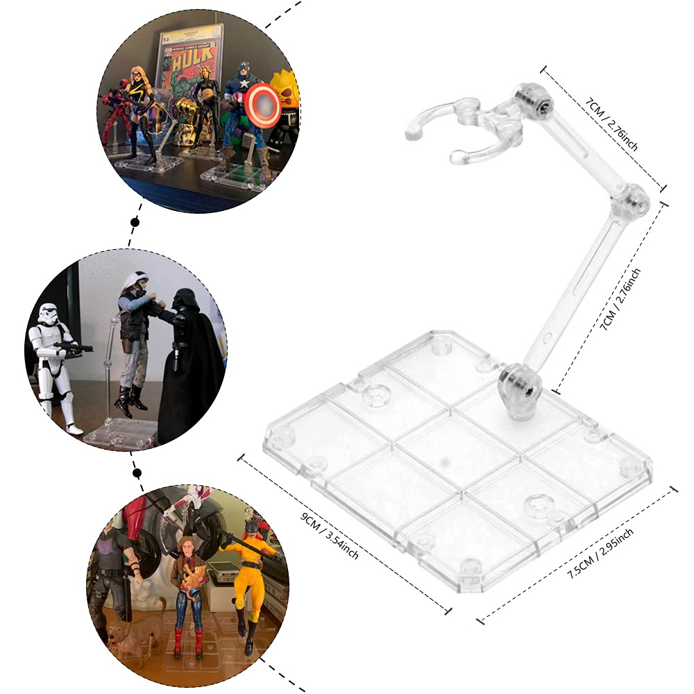 클리어 액션 피규어 스탠드, 조립 액션 피규어 디스플레 - Model Kit Jms 리뷰 및 가격