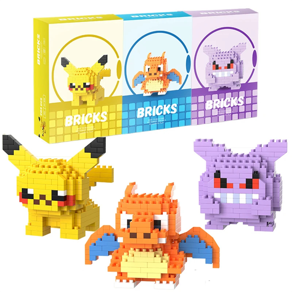 포켓몬 마이크로 빌딩 블록 피카추 드래곤이트 겐가 미니 - Model Kit Pokemon 리뷰 및 가격