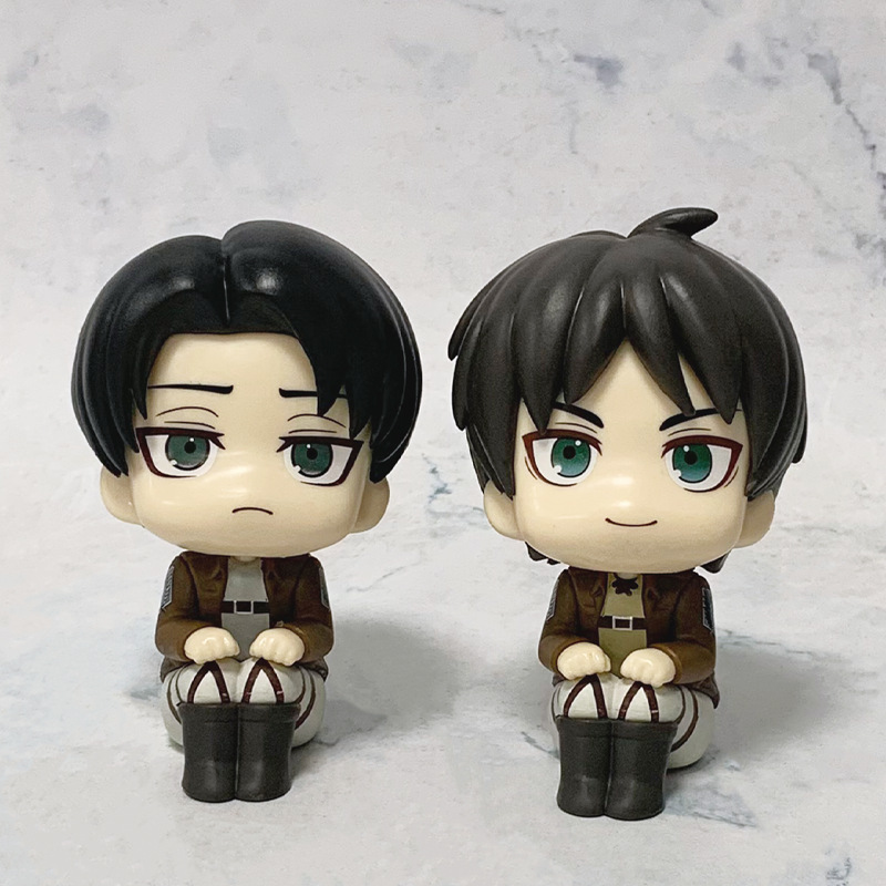 1-2pcs 진격의 거인 피규어 에렌 예거 & 리바이  - Model Kit Titanic 리뷰 및 가격