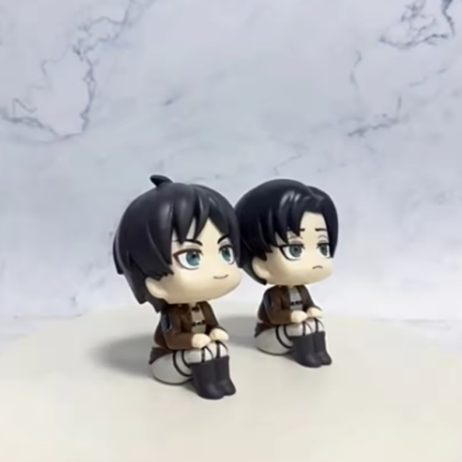 1-2pcs 진격의 거인 피규어 에렌 예거 & 리바이  - Model Kit Titanic 리뷰 및 가격