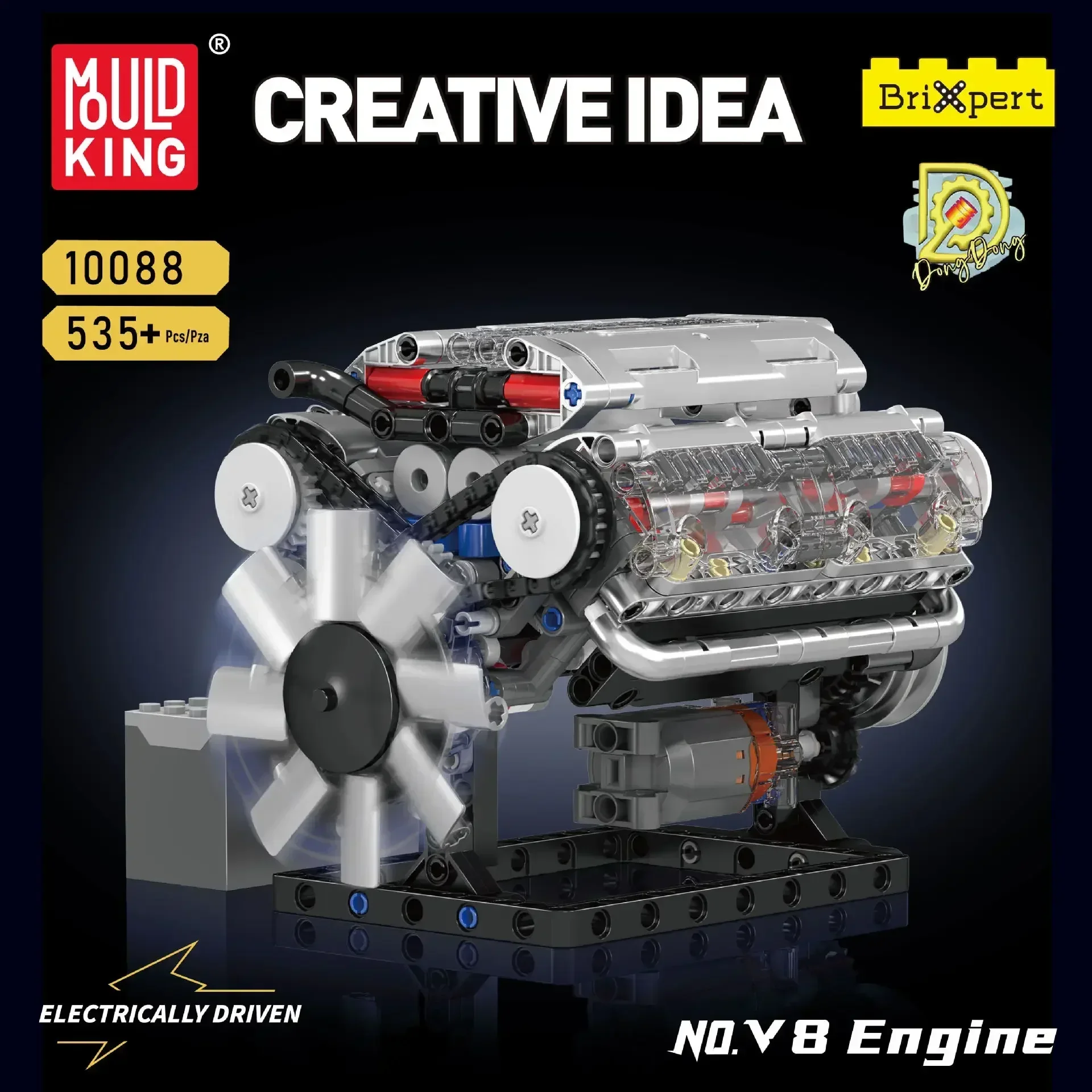 Mold King V8 엔진 빌딩 블록 세트, MOC  - Model Kit V8 Engine 리뷰 및 가격