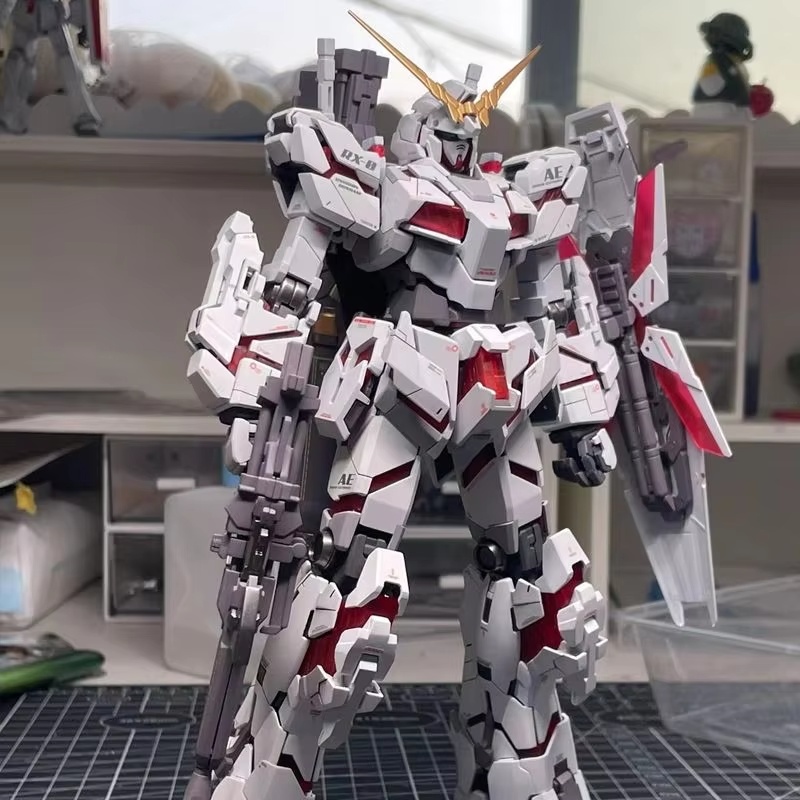 재고 있음 Hg 1/144 Rx-0 유니콘 디스트로이어 - Gundam Model Mg 리뷰 및 가격
