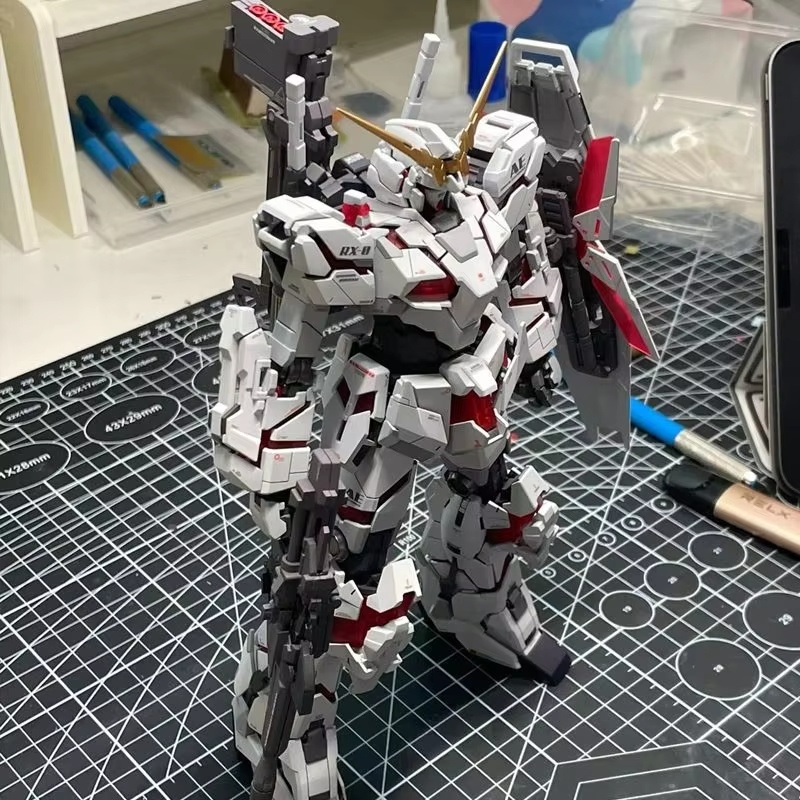 재고 있음 Hg 1/144 Rx-0 유니콘 디스트로이어 - Gundam Model Mg 리뷰 및 가격