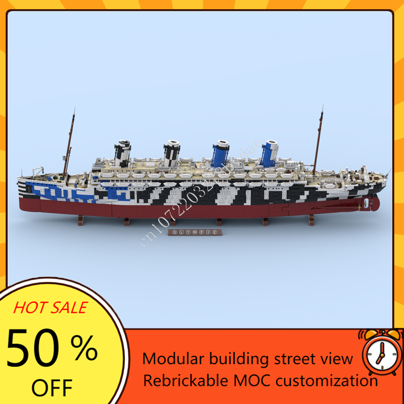 10615PCS MOC HMT 올림푸스 타이타닉 커스텀 - Model Kit Titanic 리뷰 및 가격