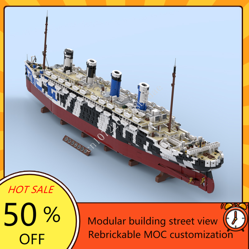 10615PCS MOC HMT 올림푸스 타이타닉 커스텀 - Model Kit Titanic 리뷰 및 가격