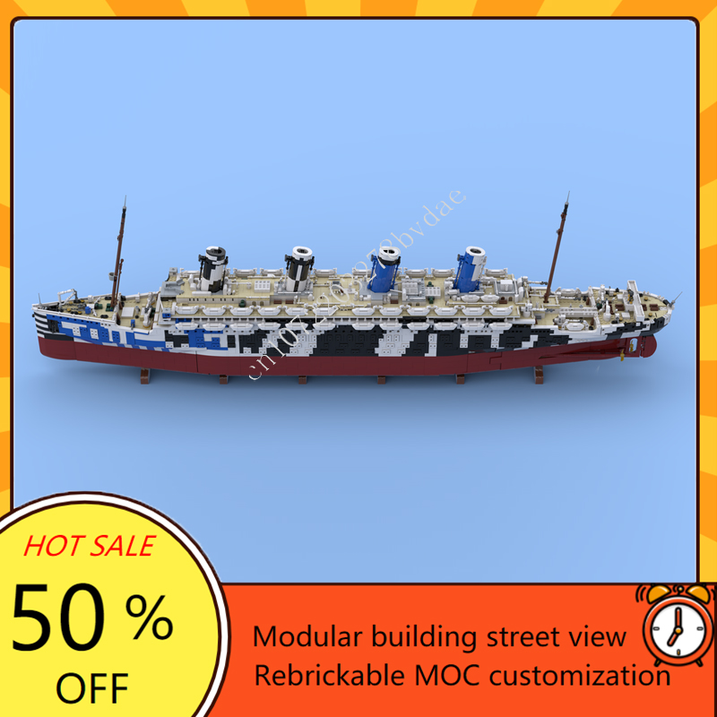 10615PCS MOC HMT 올림푸스 타이타닉 커스텀 - Model Kit Titanic 리뷰 및 가격
