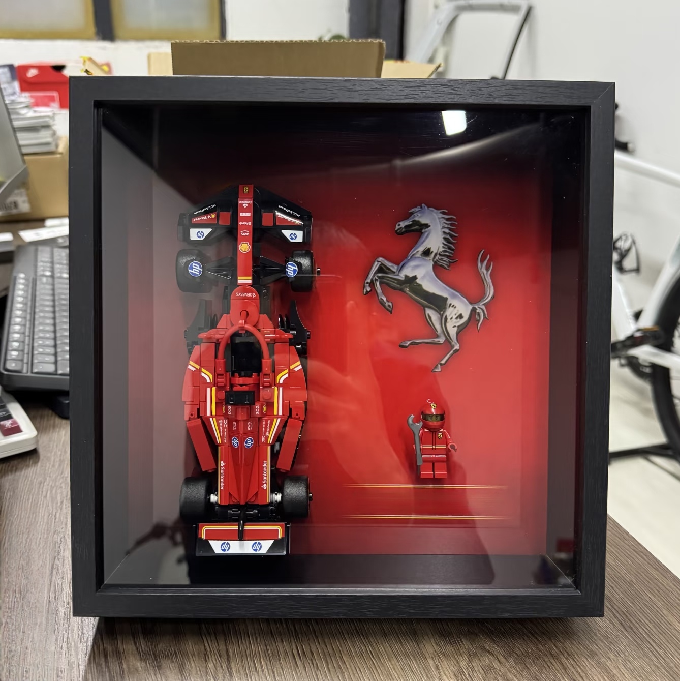디스플레이 월보드 벽은 레고 77242 스피드 챔피언스 - Model Kit Ferrari 리뷰 및 가격