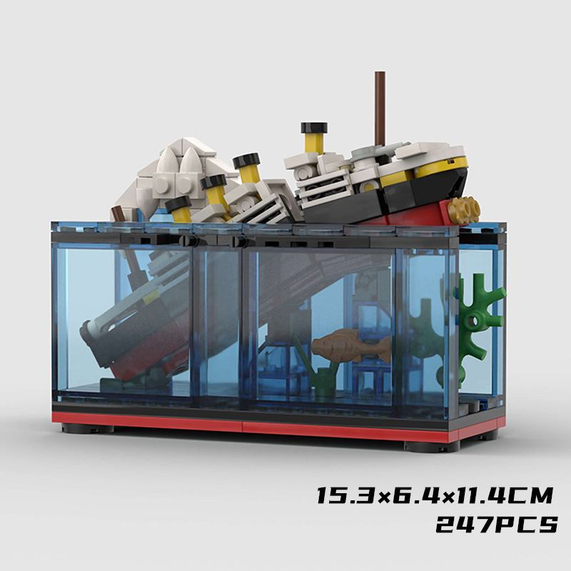 타이타닉 브레이크 케이스 빌딩 블록으로 절반 보트 선박 - Model Kit Titanic 리뷰 및 가격
