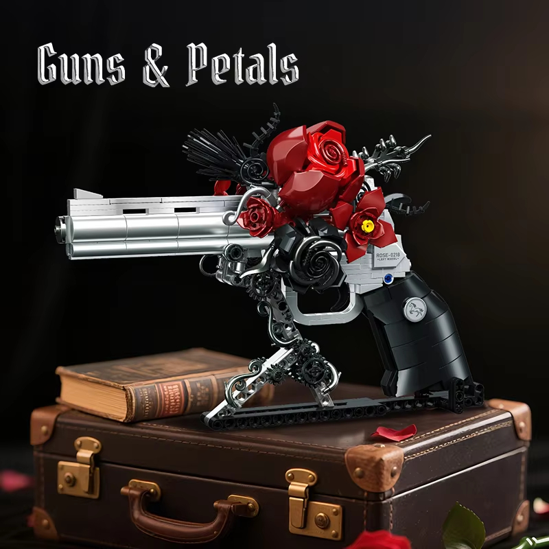 새로운 재고 있음 JJ9218 공예품 로즈 건 장난감  - Model Kit Revolver 리뷰 및 가격