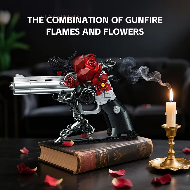 새로운 재고 있음 JJ9218 공예품 로즈 건 장난감  - Model Kit Revolver 리뷰 및 가격