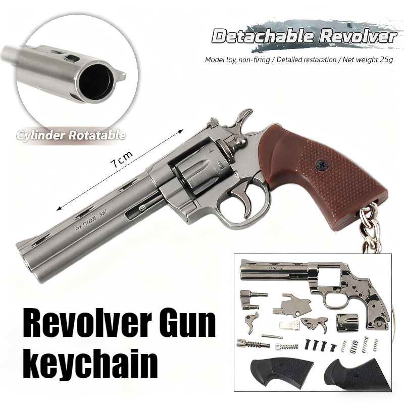 새로운 1:3 스케일 분리형 금속 총 모형 미니 리볼버 - Model Kit Revolver 리뷰 및 가격