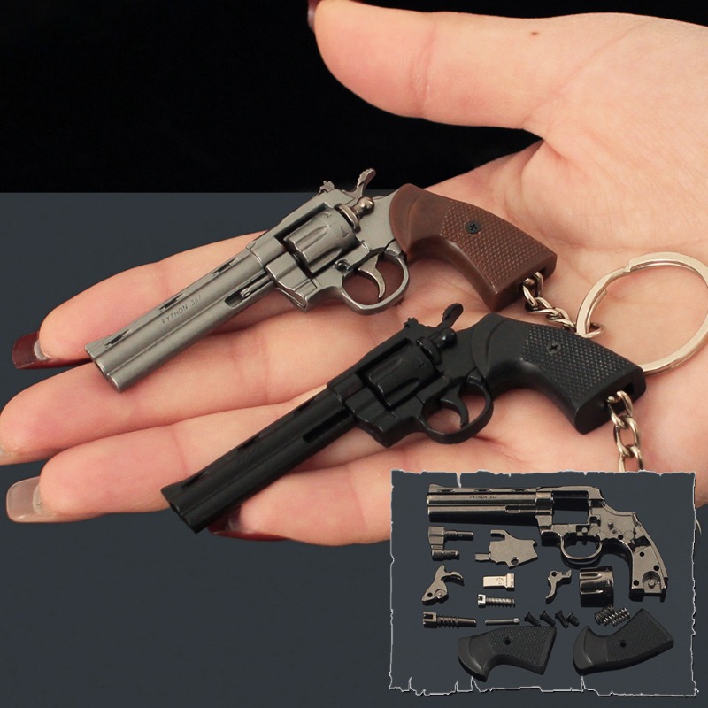 새로운 1:3 스케일 분리형 금속 총 모형 미니 리볼버 - Model Kit Revolver 리뷰 및 가격