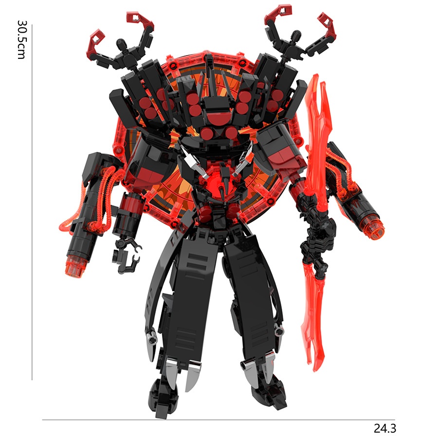 658개/세트 업데이트된 스키비디 변기 시리즈 빌딩 블 - Model Kit Titanic 리뷰 및 가격
