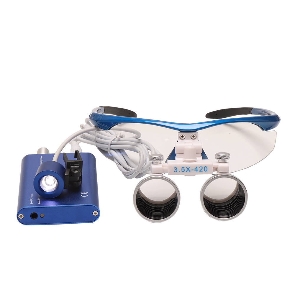LED 헤드라이트 수술용 루페가 있는 3.5X 돋보기  - Magnifier With Light 리뷰 및 가격
