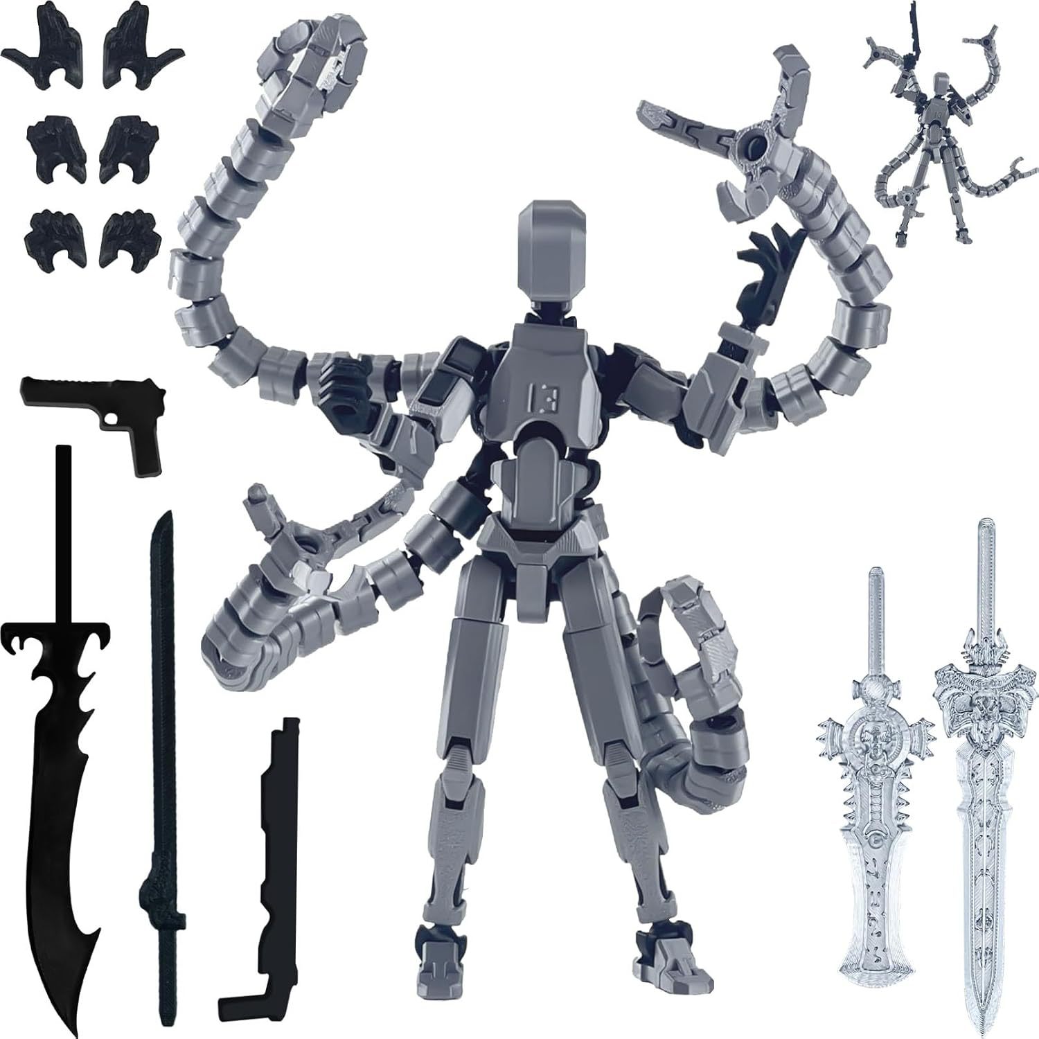 조립 완료된 T13 액션 피규어 3D 프린팅 다관절 가 - Model Kit Titanic 리뷰 및 가격