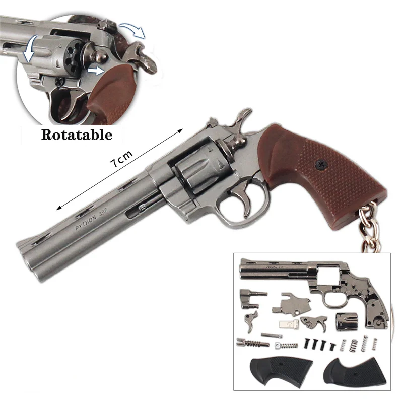 7cm 콜트 357 리볼버 총 모델 분리형 Allmet - Model Kit Revolver 리뷰 및 가격