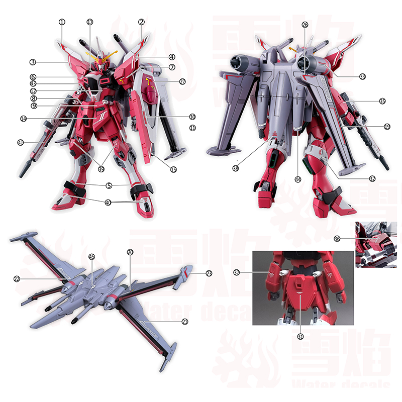 모델 데칼 워터 슬라이드 데칼 도구 1/144 HG I - Model Kit Jms 리뷰 및 가격