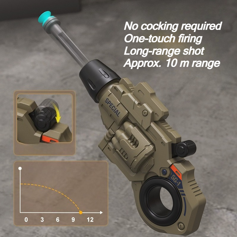 2팩 EDC 피젯 런처 리볼버 모양 플라스틱 모델, 미 - Model Kit Revolver 리뷰 및 가격