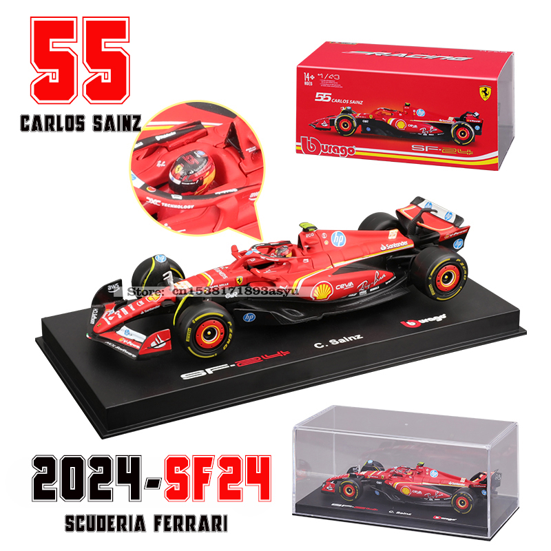 Bburago 1:43 F1 2024 페라리 SF24  - Model Kit Ferrari 리뷰 및 가격