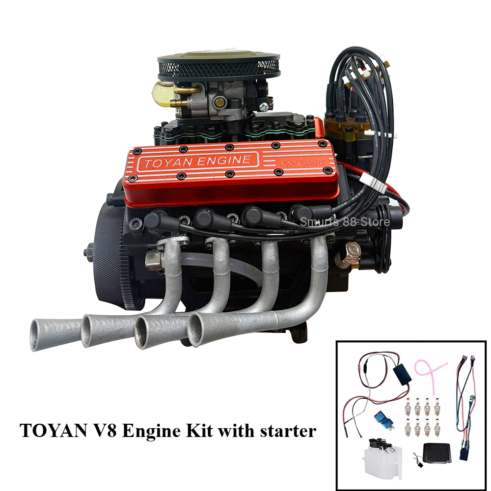 토얀 V8 메탈 엔진 모델 DIY 28cc 가솔린 엔진 - Model Kit V8 Engine 리뷰 및 가격